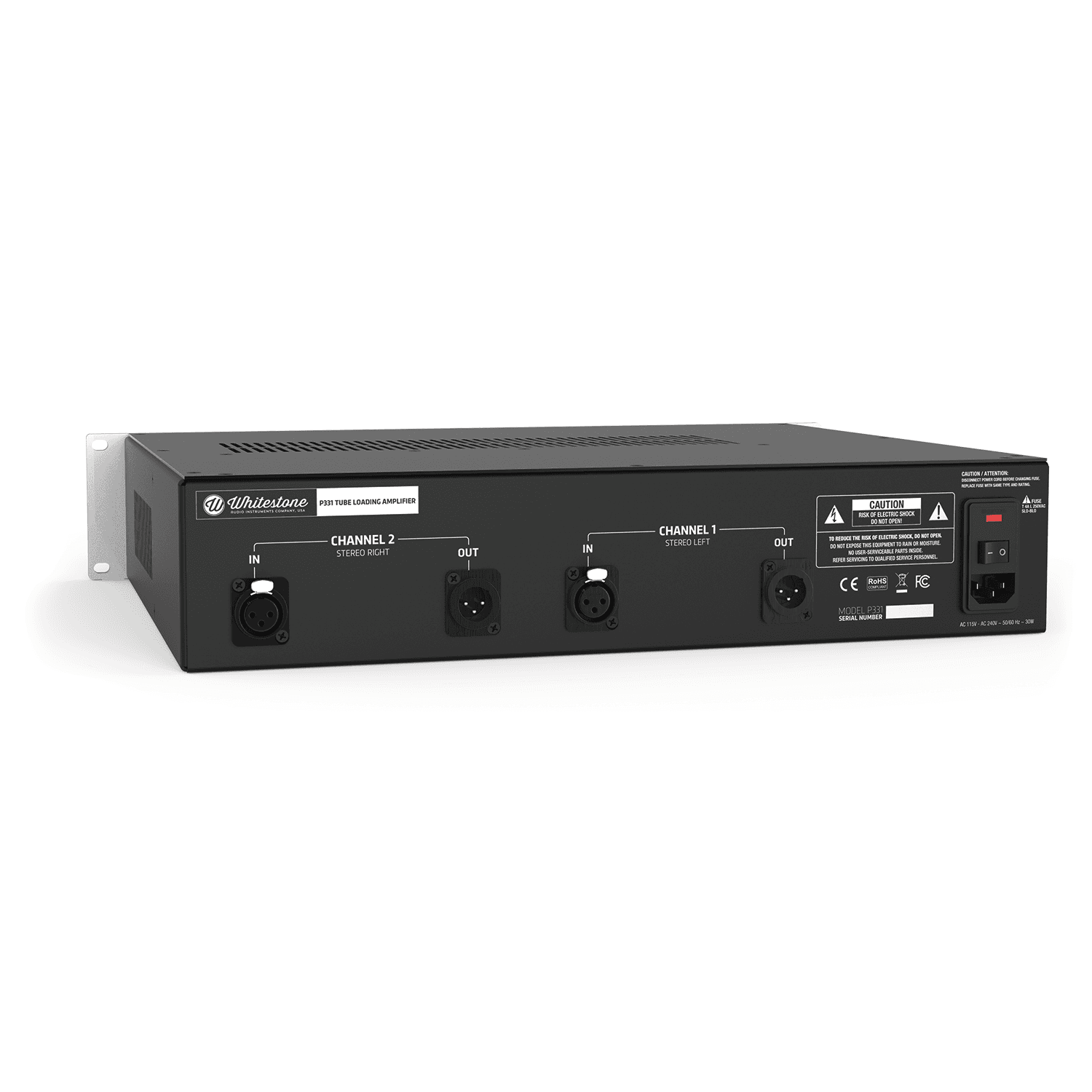 Whitestone Audio P331 Tube Loading Amplifier image 3